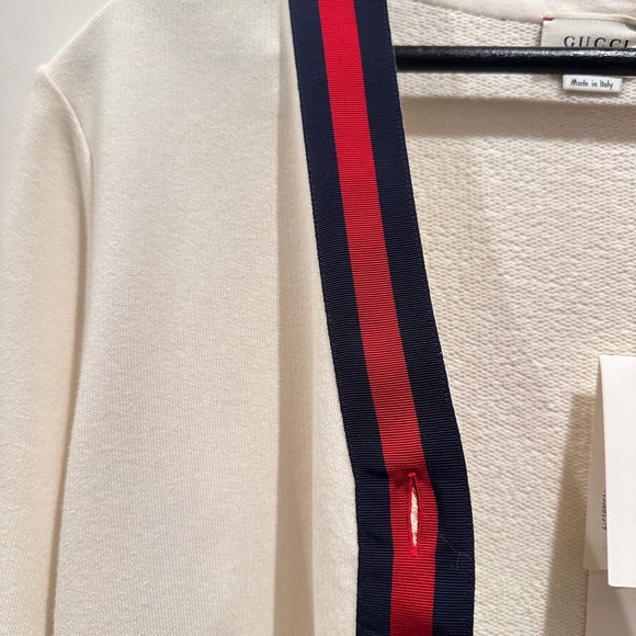 NWT Gucci Classic Cotton Jersey Cardigan/Sweater - Picture 2 of 4
